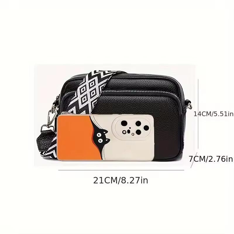 LovyKart Fashion Trendy 3 Zipper Sling Bag