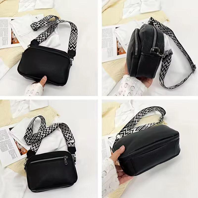 LovyKart Fashion Trendy 3 Zipper Sling Bag