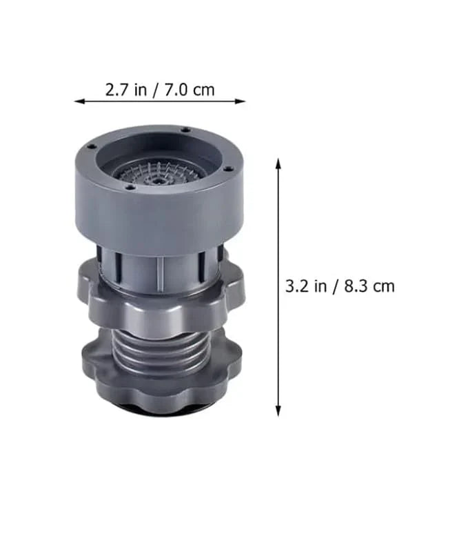 Adjustable Vibration Feet Pad Pack Of 4 For Fridge, Washing Machine Etc