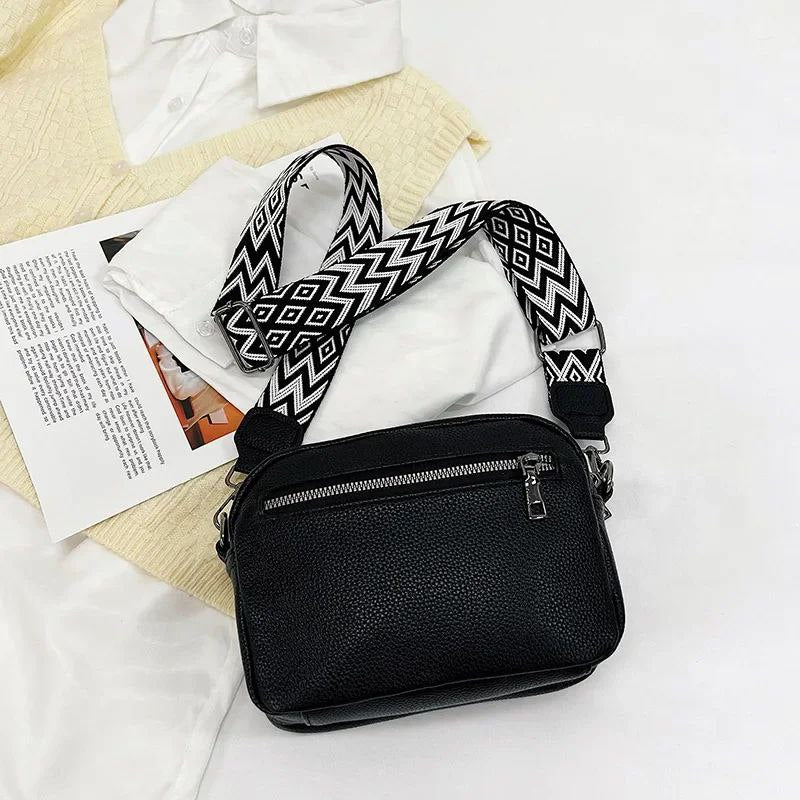 LovyKart Fashion Trendy 3 Zipper Sling Bag