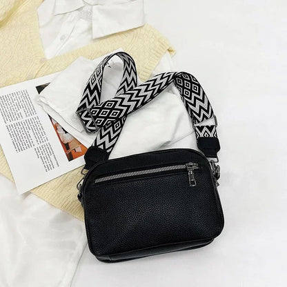 LovyKart Fashion Trendy 3 Zipper Sling Bag