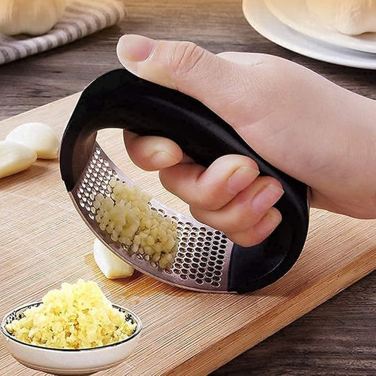 Stainless Steel Garlic Crusher