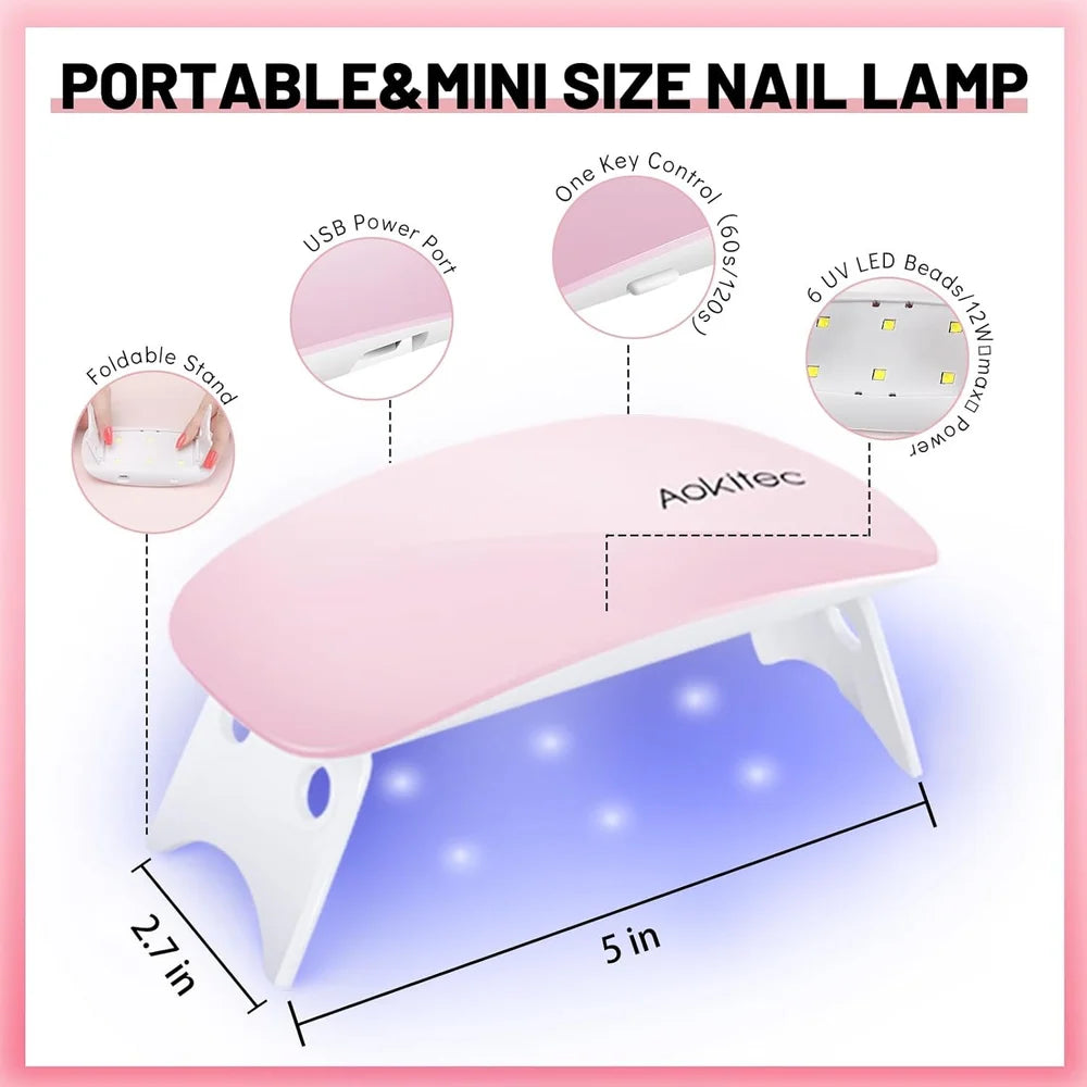 UV Nail Dryer Rechargeable