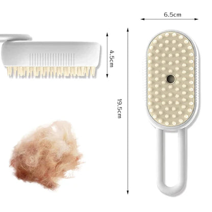 3 in 1 Pet Hair Removal Steam Comb