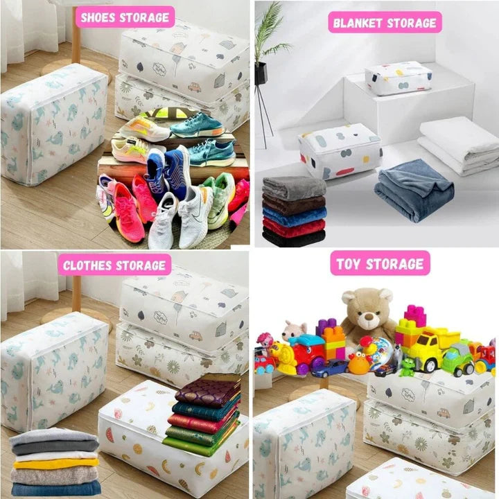 Multipurpose Dustproof Storage Bag Pack Of 2