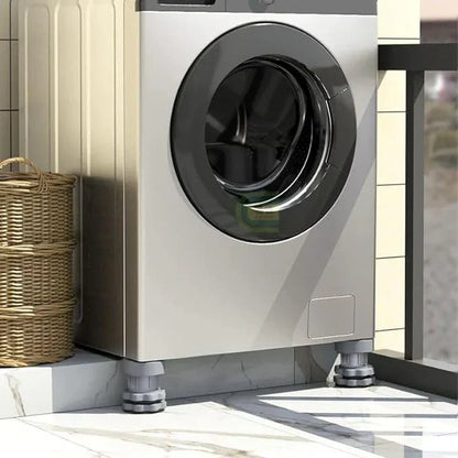 Adjustable Vibration Feet Pad Pack Of 4 For Fridge, Washing Machine Etc